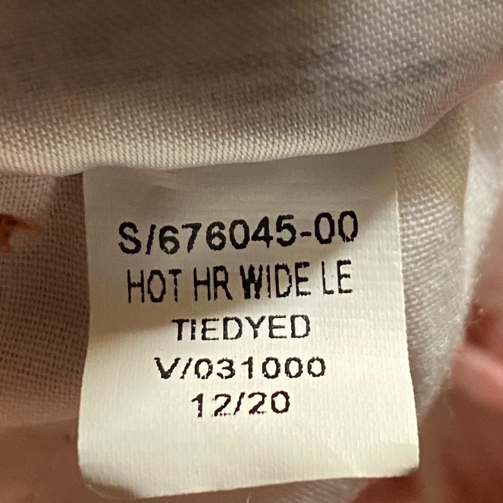 Old Navy High-Waisted Tie-Dyed Linen-Blend Wide-Leg Pants - Picture 9 of 9